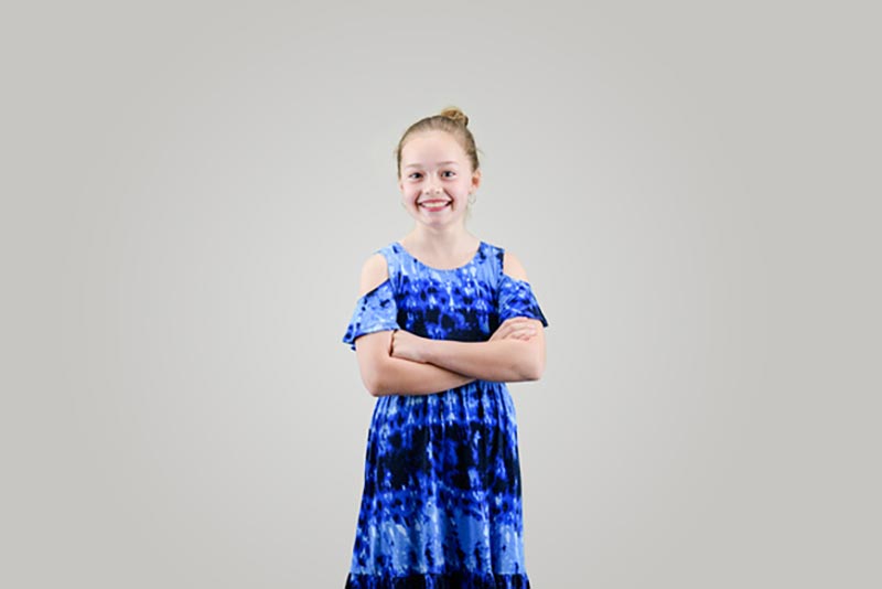 smiling girl