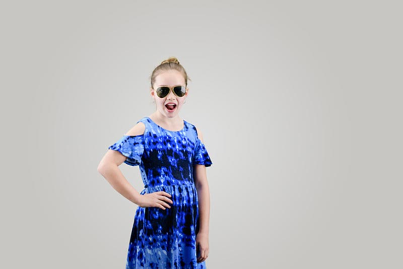 girl with hands on hips