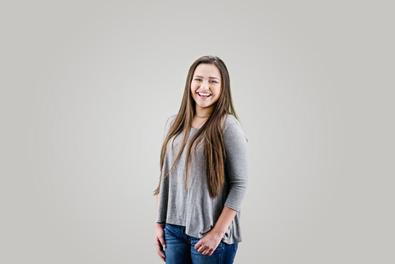 smiling young woman