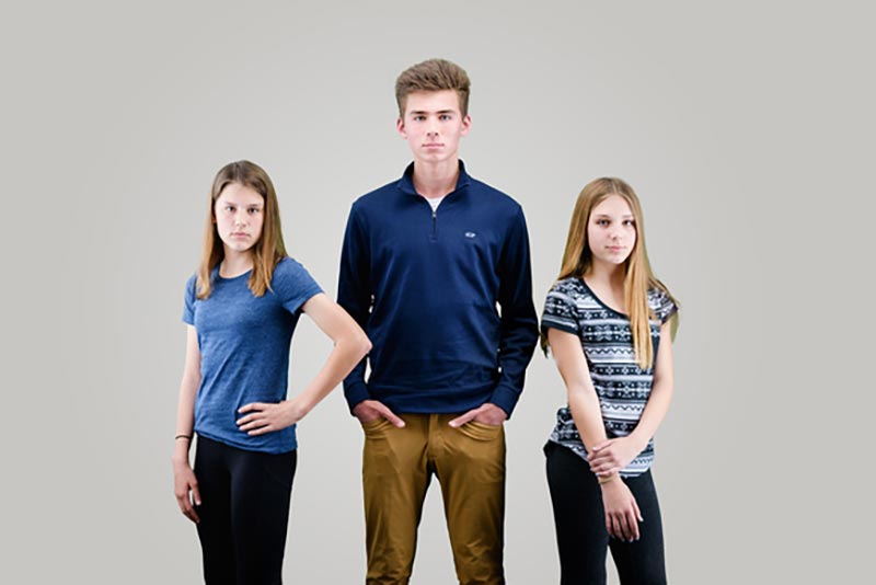 3 siblings