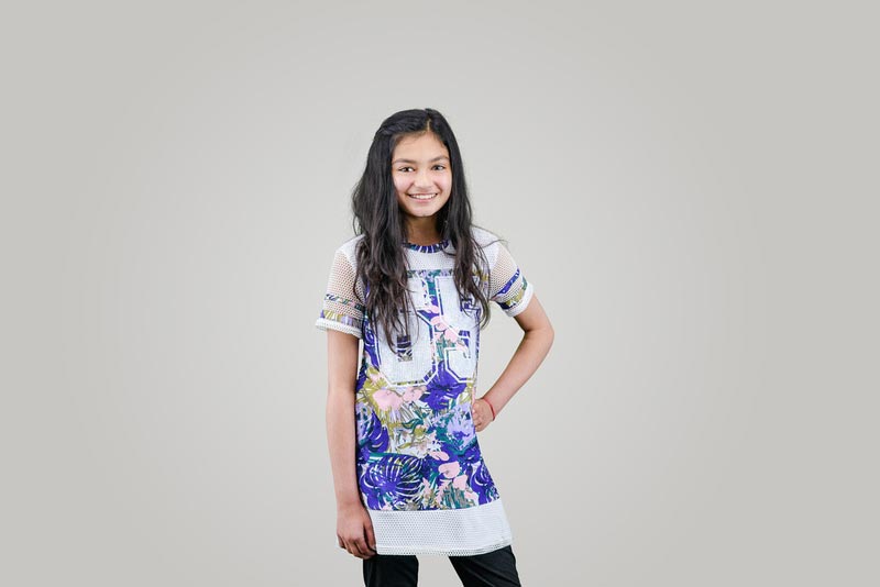 smiling young girl