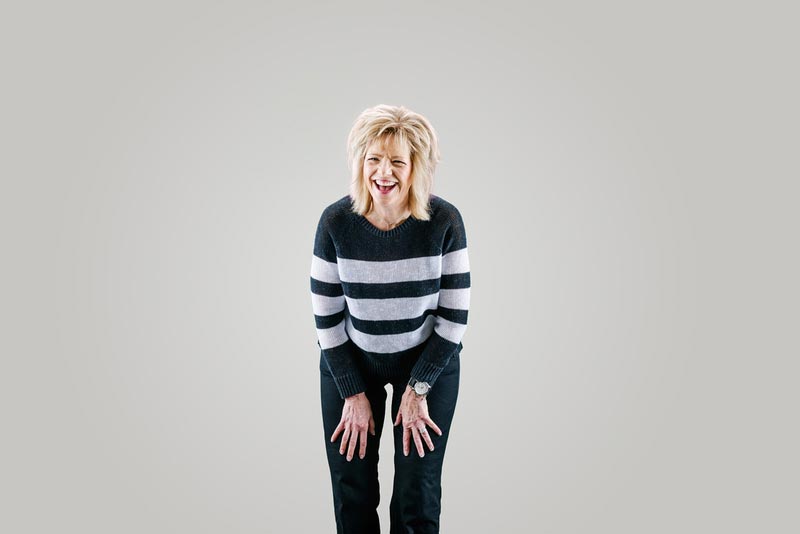 smiling woman